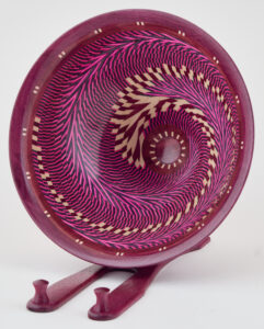Pink Dizzy Bowl by Bryan Thompson
