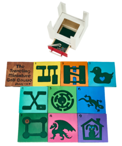 The Traveling Miniature Golf Course by Kent Cross