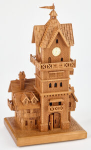 Clock Tower by David Russell