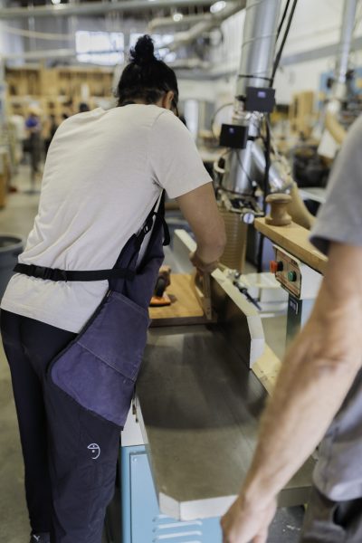 Jointing (flattening) one side